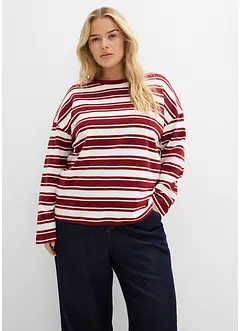 Oversized longsleeve van puur katoen, bonprix