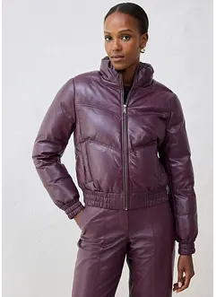 Leren jas van lamsnappa, bonprix