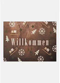 Deurmat met kerstmotief, bonprix