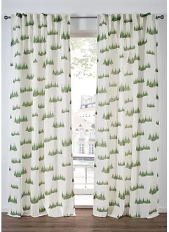 Gordijn met dennenmotief (1 stuk), bonprix