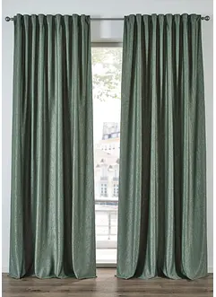 Fluwelen gordijn met crush effect (1 stuk), bonprix