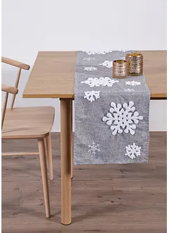 Tafelloper met zachte sneeuwvlokken, bonprix