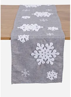 Tafelloper met zachte sneeuwvlokken, bonprix