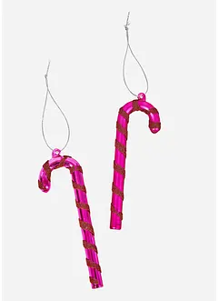 Hangdecoratie zuurstok (set van 2), bonprix