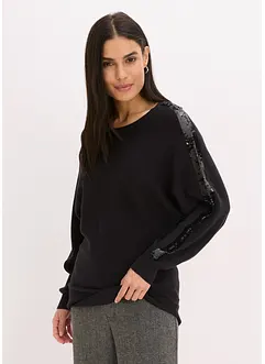 Trui met pailletten, bonprix