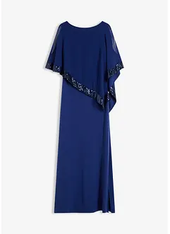 Jersey jurk met pailletten, bonprix