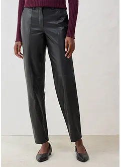 Leren broek van lamsnappa, bonprix