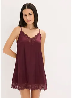 Slipdress met glanseffect, bonprix