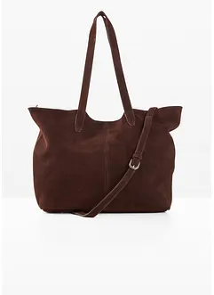 Maxi shopper van suède, bonprix