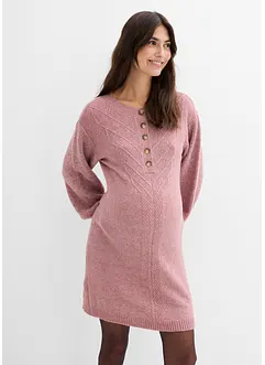 Zwangerschapsjurk/voedingsjurk met lange knoopsluiting, bonprix