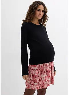 Zwangerschaps- en voedingsjurk van katoen en viscose, bonprix