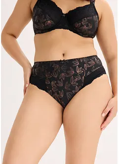 Maxislip met glanzend dessin, bonprix