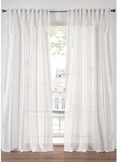 Gordijn met zacht glanseffect, ook en in extra lang (1 stuk), bonprix