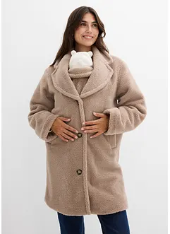 2-in-1 lange zwangerschapsjas met draaginzet, bonprix