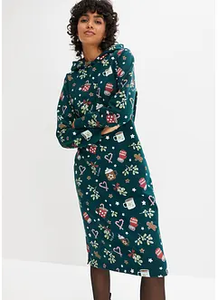 Sweatjurk met kerstmotieven, bonprix