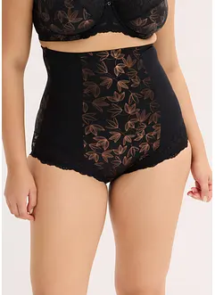 Sterk corrigerende high waist slip met glanseffect, bonprix