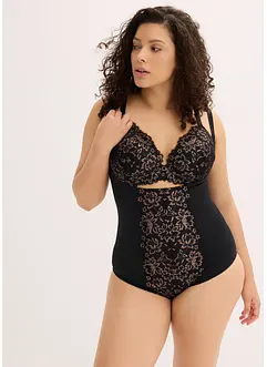 Licht corrigerende body met glanseffect, bonprix