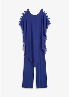 Jumpsuit met overgooier van fijn chiffon, bonprix