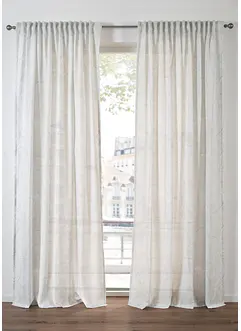 Gordijn van duurzaam materiaal (1 stuk), bonprix