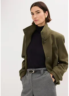 Jas in wollen look, bonprix