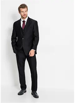 Pak met gilet en stropdas, regular fit (4-dlg. set), bonprix