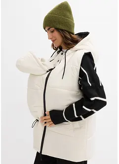 4-in-1 zwangerschaps bodywarmer met draaginzetstuk, bonprix