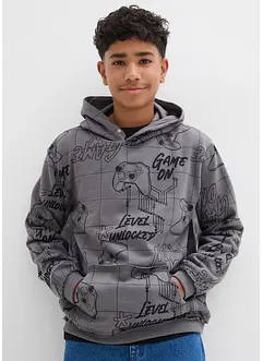 Hoodie in een zachte katoenmix, bonprix