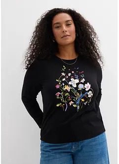 Longsleeve van katoen, bonprix