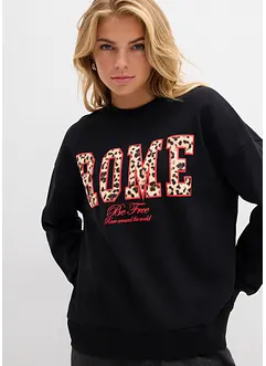 Oversized sweater van biologisch katoen, bonprix