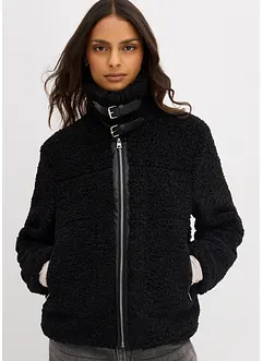 Imitatie bontjas van teddy fleece, bonprix