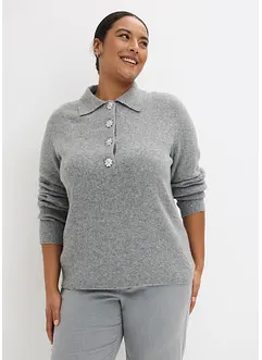 Polo-trui met wol, bonprix