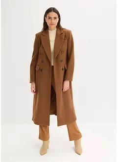 Lange blazerjas met viscose, bonprix