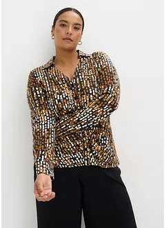 Jersey blouse met viscose, bonprix