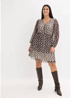 Tuniekjurk van zacht mesh, bonprix