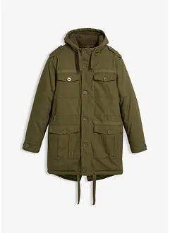 Outdoor parka met teddy voering voor de winter, bonprix