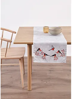 Tafelloper met wintervogels, bonprix