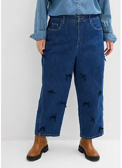 Barrel jeans met comfortband, high waist, bonprix