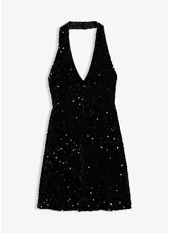 Halter paillettenjurk, bonprix