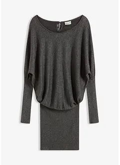 Gebreide jurk van soepele viscose, bonprix