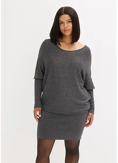 Gebreide jurk van soepele viscose, bonprix