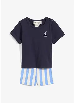 Baby shirt en korte broek (2-dlg. set), bonprix