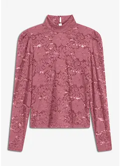 Aansluitend longsleeve met kant, bonprix