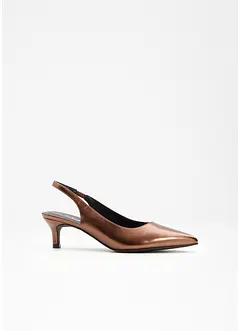 Slingback pumps met smalle hak, bonprix