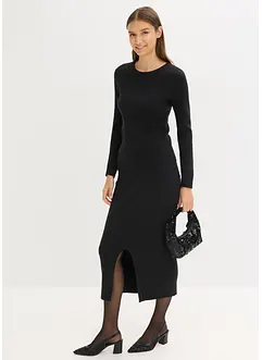 Fijn gebreide trui in een zachte viscosemix, bonprix