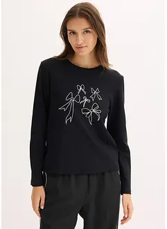 Longsleeve van biologisch katoen, bonprix