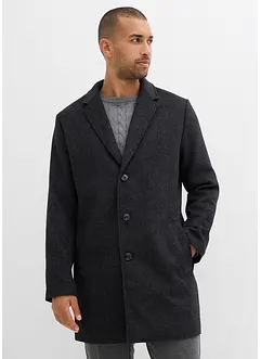 Korte coat met wol, bonprix