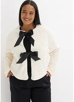 Kort jasje met pailletten, bonprix