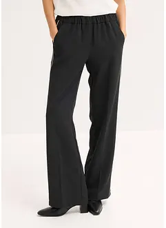 Palazzo broek met sierstreep, bonprix