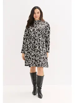 Midi jurk in een soepele viscosemix, bonprix