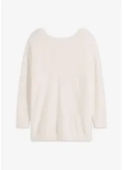 Lange trui van zacht verengaren, bonprix